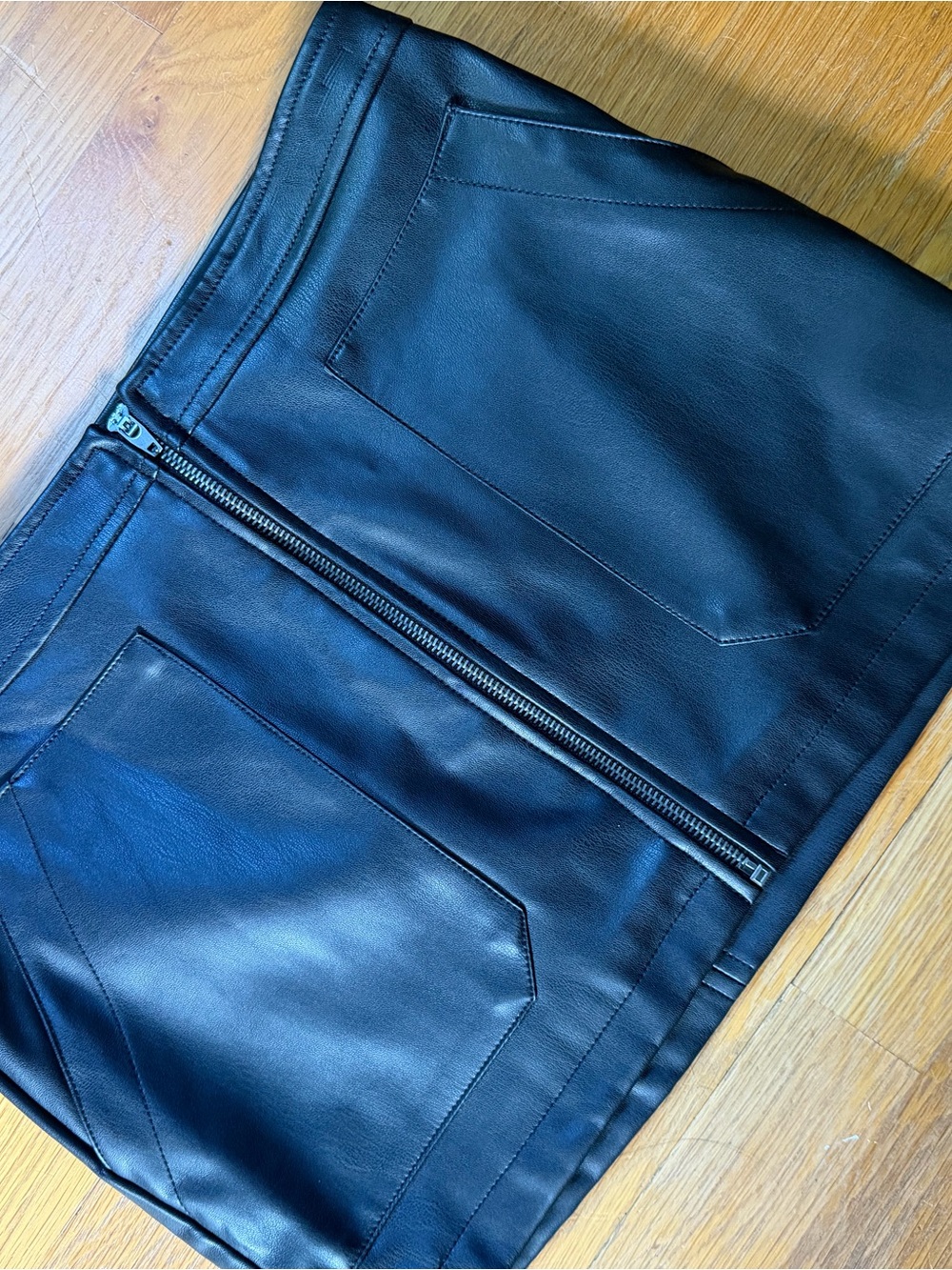 Free People Zip UpMini Skirt
